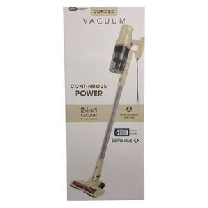 ePro Select Corded Stick Vacuum with HEPA Filter & Attachments, Cream